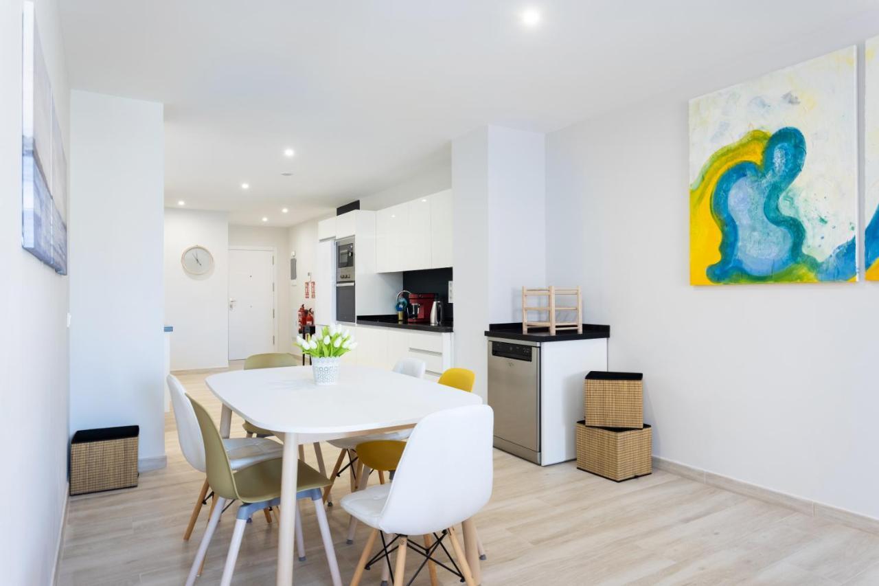 New 140M2 Loft-Style Flat At Town Heart, 3 Beaches Close Casa Leon El Medano  Exterior photo